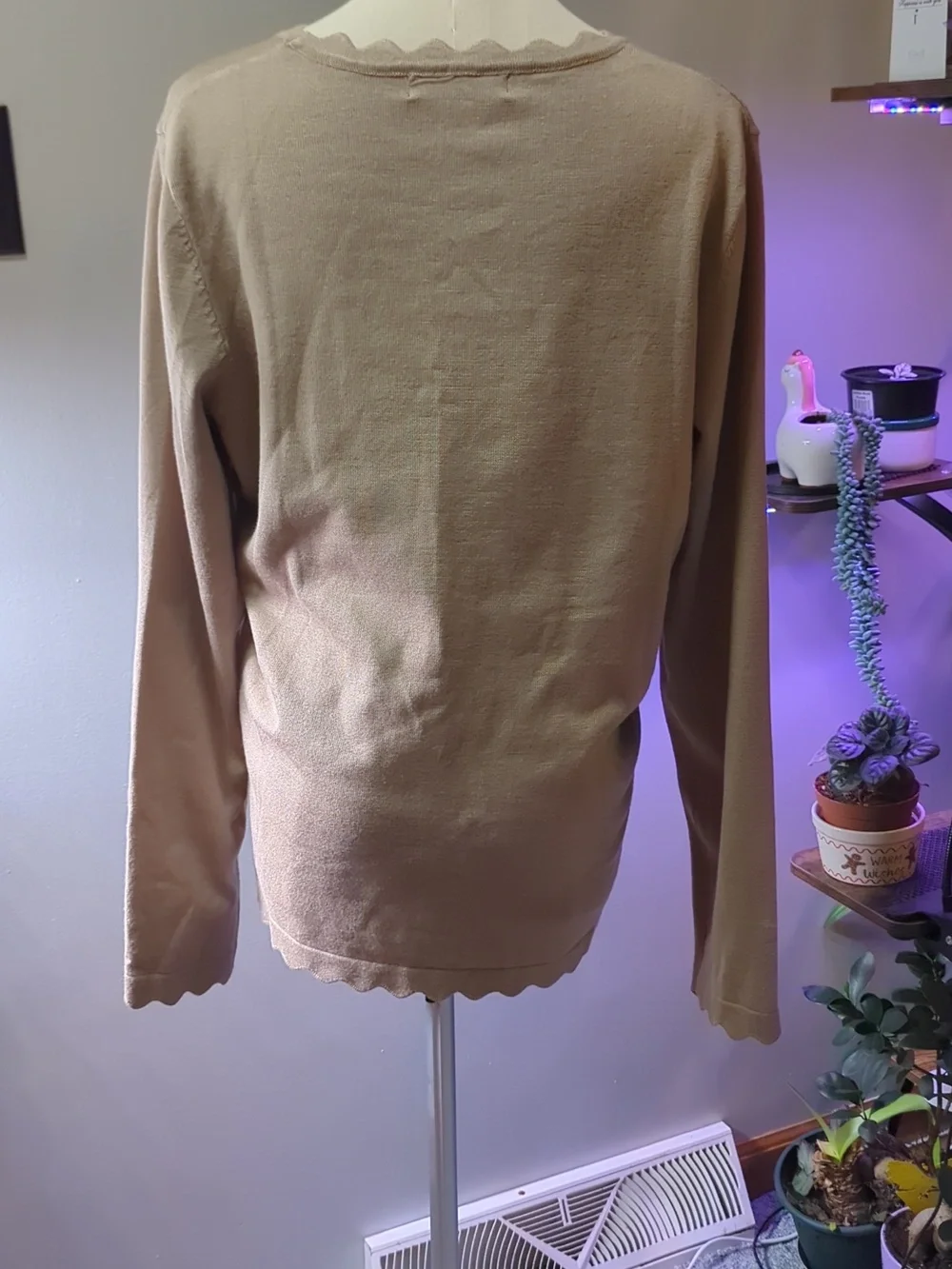 GRACE KARIN Women's High Stretchy Long Sleeve Pullover Sweater Large